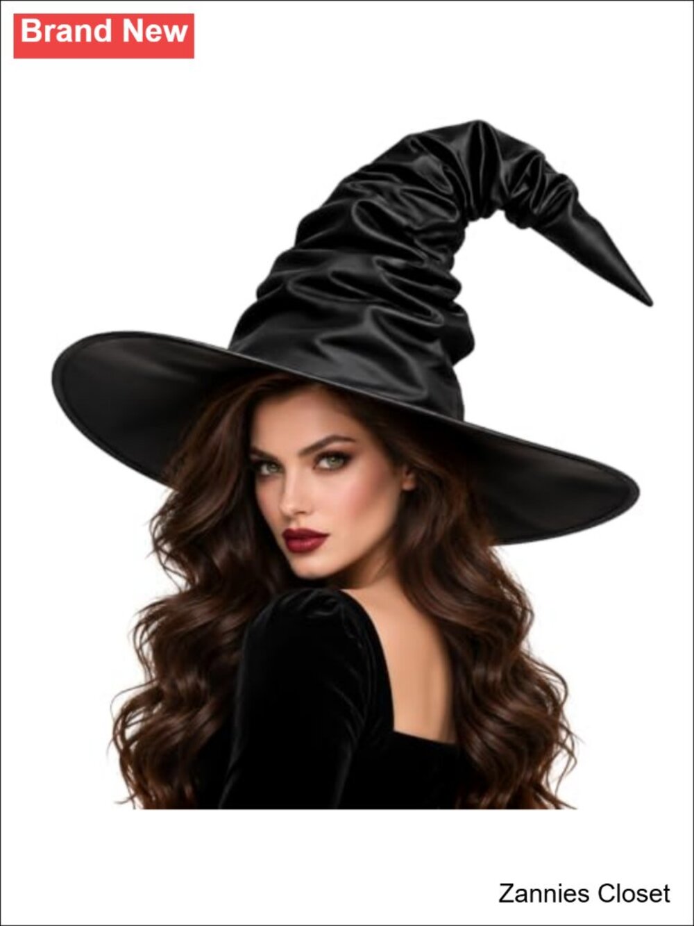 👻 Classic Witch Hat for Halloween Costume Cosplay Fall Festivals
